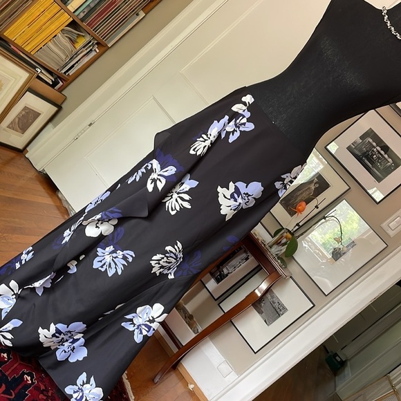 Banana Republic Floral A-line Bias-Cut Maxi Skirt for Night Out Size 4 - Picture 3 of 14